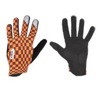 Guanti dita lunghe Hybrid Que X arancione