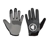 Guanti da ciclismo per bambini Endura Hummvee grigio mimetico (9-10)