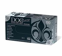 Guanti Doc Neri in Nitrile - L -100 pz