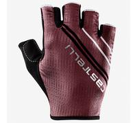 Guanti donna Castelli Dolcissima 2 - Bordeaux L / Rosso