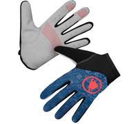 Guanti lunghi Endura Hummvee Lite Icon blu nero rosa donna - L