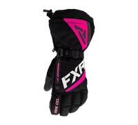 §Guanti Donna FXR Fusion Snow Nero-Fucsia§