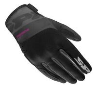 Spidi Fashion Guanti da moto Flash-KP Tex da donna Nero-Porpora Taglia M