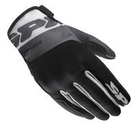 Spidi Flash-KP Tex Guanti da moto da donna, nero-grigio, taglia XL per donne