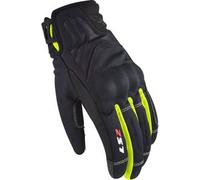 LS2 Jet II impermeabile Guanti da moto da donna, nero-giallo, taglia XS per donne