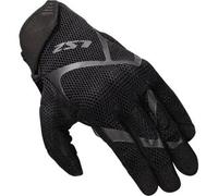 LS2 Ray II Guanti da motociclista femminile, nero, taglia XS per donne