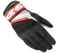 Spidi Neo-S Guanti da moto da donna, nero-bianco-rosso, taglia XS per donne
