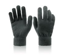 Guanti Donna Invernali,Guanti Invernali Uomo,Guanti Termici Uomo,Guanti Moto Invernali,Guanti Touch Screen Invernali,Guanti Pile Uomo Lana,Regalo Natale,Sottoguanti Termici,Guanti Riscaldanti Grigio