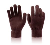 Guanti Donna Invernali,Guanti Invernali Uomo,Guanti Termici Uomo,Guanti Moto Invernali,Guanti Touch Screen Invernali,Guanti Pile Uomo Lana,Regalo Natale,Sottoguanti Termici,Guanti Riscaldanti Bordeaux