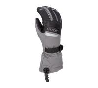 Klim Radiate Gauntlet Guanti da motoslitta da donna, nero-grigio, taglia S per donne
