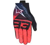guanti estivi alpinestars mm93 reef v2 marc marquez - rosso / blu / bianco M