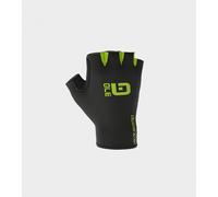 Guanti da ciclismo Alé Velocissimo nero/giallo fluo (M)