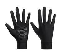 Guanti estivi for protezione solare con UV, sottili elastici, resistenti allo scivolamento, traspiranti, for ciclismo, guida sportiva Per i Viaggi, il Golf e la Corsa(Black)