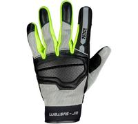 Guanti Moto Donna iXS Classic Evo-Air Nero/Grigio/GialloL Nero,Grigio,Giallo