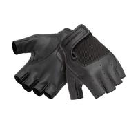 Guanti estivi mezze dita traspiranti in pelle di capra moto FAB
