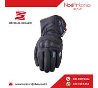GUANTI FIVE WFX4 WP BLACK MOTO/SCOOTER OMOL TESSUTO PELLE IMPERMEABILI