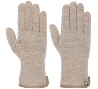 Guanti Follati in Lana con Pelle by Roeckl beige 6 1/2 HS