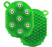 Guanti For Drenaggio Linfatico For Donna, Palla Massaggiante Portatile Rullo For La Cura Del Corpo Muscoli Del Corpo Spazzola Massaggiante For Collo Schiena Piedi Gambe(Green,2pcs)