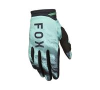 FOX 180 Kairos Guanti da motocross, nero-turchese, taglia L per maschi