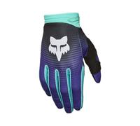 FOX 180 Collect Guanti da motocross, nero-porpora, taglia XL per maschi