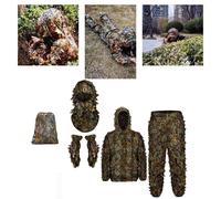 Guanti Ghillie Suit traspiranti con maschera integrale per la caccia al