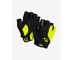 Guanti Giro Strate Dure Supergel nero giallo fluo - S