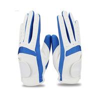 Guanti Golf 1 paio di guanti da golf for bambini, mano sinistra e destra, tessuto traspirante, panno confortevole, 2 colori, guanti da golf for bambini, forniture for golf Guanto Golf(1 Pair Blue,Medi