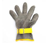 guanti， Guanti antitaglio, guanti antitaglio, guanti da lavoro di sicurezza antiscivolo e antitaglio for cucina, ristorante, macello, 6 taglie(2PCS/S)