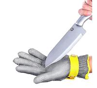 guanti， Guanti antitaglio, guanti resistenti al taglio, guanti di sicurezza for cucina, ristorante, macello, lavoro, antiscivolo e facili da pulire.(1PCS/XXL)