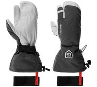 Hestra Army Leather Heli Ski, guanti da sci a 3 dita, grigio 11 Grey