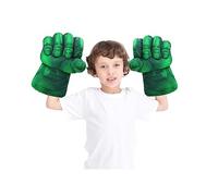 Guanti Hulk Verdi, 1 Paio di Guantoni da Boxe Verdi Morbidi Costume di Peluche a Mano di Pugno per Bambini e Regali per Adulti (Verde) (verde)