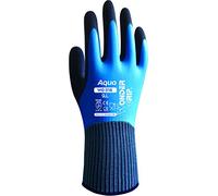Guanti da lavoro Aqua impermeabili idrorepellenti per ambienti umidi e bagnati - Wonder Grip - Misura: 9/L