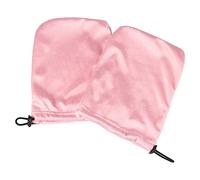 Guanti in cera di paraffina per mani e piedi, mantengono al caldo strumenti per nail art mani rosa 20 x 28 cm