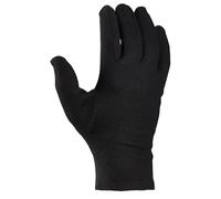 Guanti in cotone nero, design Fourchette, guanti a maglia leggeri (9)