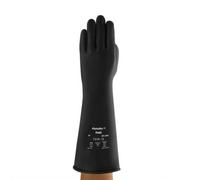 Guanti In Gomma Ansell AlphaTec Marigold 87-104 Emperor Medium Wt 17 Pollici
