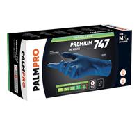 Guanti in lattice blu, confezione 50 pezzi