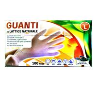 GUANTI IN LATTICE MONOUSO BOTTARI MISURA LARGE (L) X 100 UNITA'