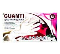GUANTI IN LATTICE MONOUSO BOTTARI MISURA MEDIA (M) X 100 UNITA'