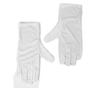 Guanti In Microfibra Bianchi Non Impregnati Bergeon 7861-B - Grande - HG7861-B-L