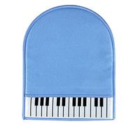 Guanti in microfibra per pianoforte in peluche panno per lucidatura strumenti musicali facile da pulire panno per strumenti per chitarra, ukulele, pianoforti, violini