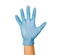 Guanti in nitrile 100 pz L • Monouso, ambidestro, non-sterili, senza polvere