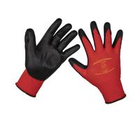 Guanti In Nitrile Con Grip Flessibile Sealey (Large) - Paio 9125L
