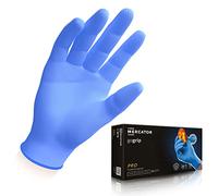 Guanti in nitrile MERCATOR® gogrip Guanti protettivi monouso, privi di rivestimento in polvere, senza lattice, Taglia:XXL - 50 pezzo, Colore:GoGrip Blue