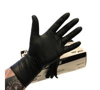 Guanti in Nitrile Monouso Proworks Premium 100 Pezzi NeroM Nero