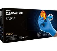 Guanti in nitrile protettivi MERCATOR gogrip blue S 50 pezzi