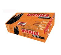 Guanti in nitrile spesso taglia L, confezione 50 pezzi