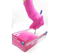 Guanti in nitrile Unigloves Pearl A Magenta Pearl (M)