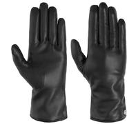 Guanti in Pelle con Fodera in Lana by Roeckl nero 7 1/2 HS