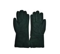 Guanti In Pelle Di Pecora Verde Paul Smith Mainline Da Donna "L" Nuovo