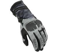 Guanti In Pelle e Tessuto Macna Tempo 2.0 Grigio Nero XXL